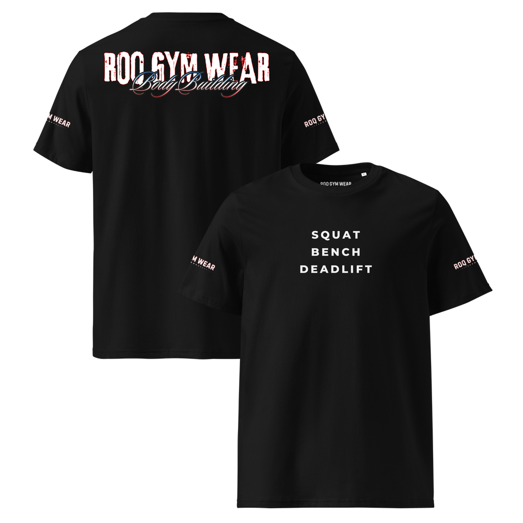 Squat Bench Deadlift - Regular T-Shirt - Black