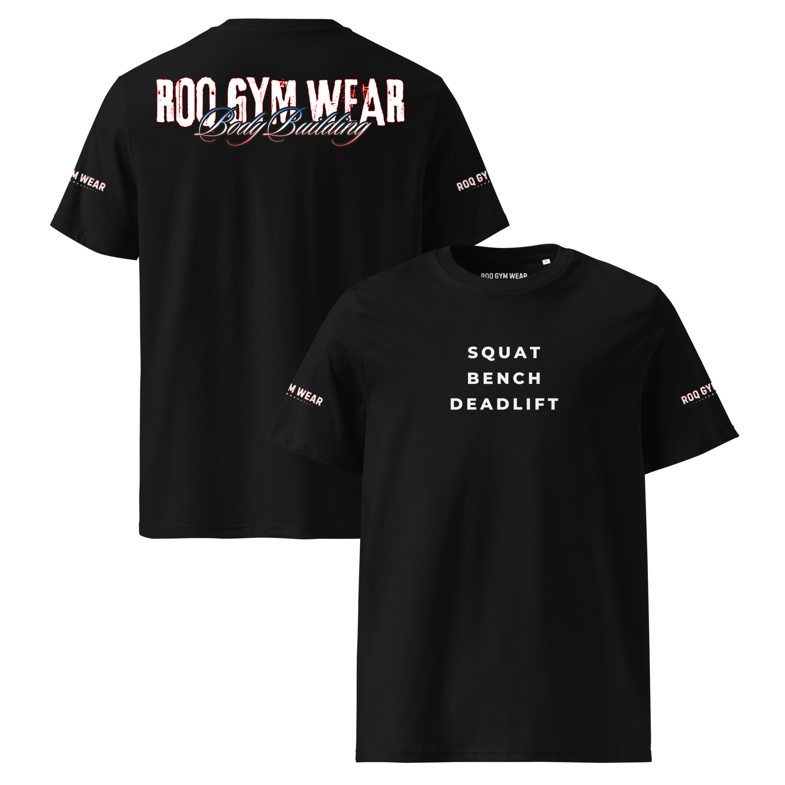 Squat Bench Deadlift - Regular T-Shirt - Black