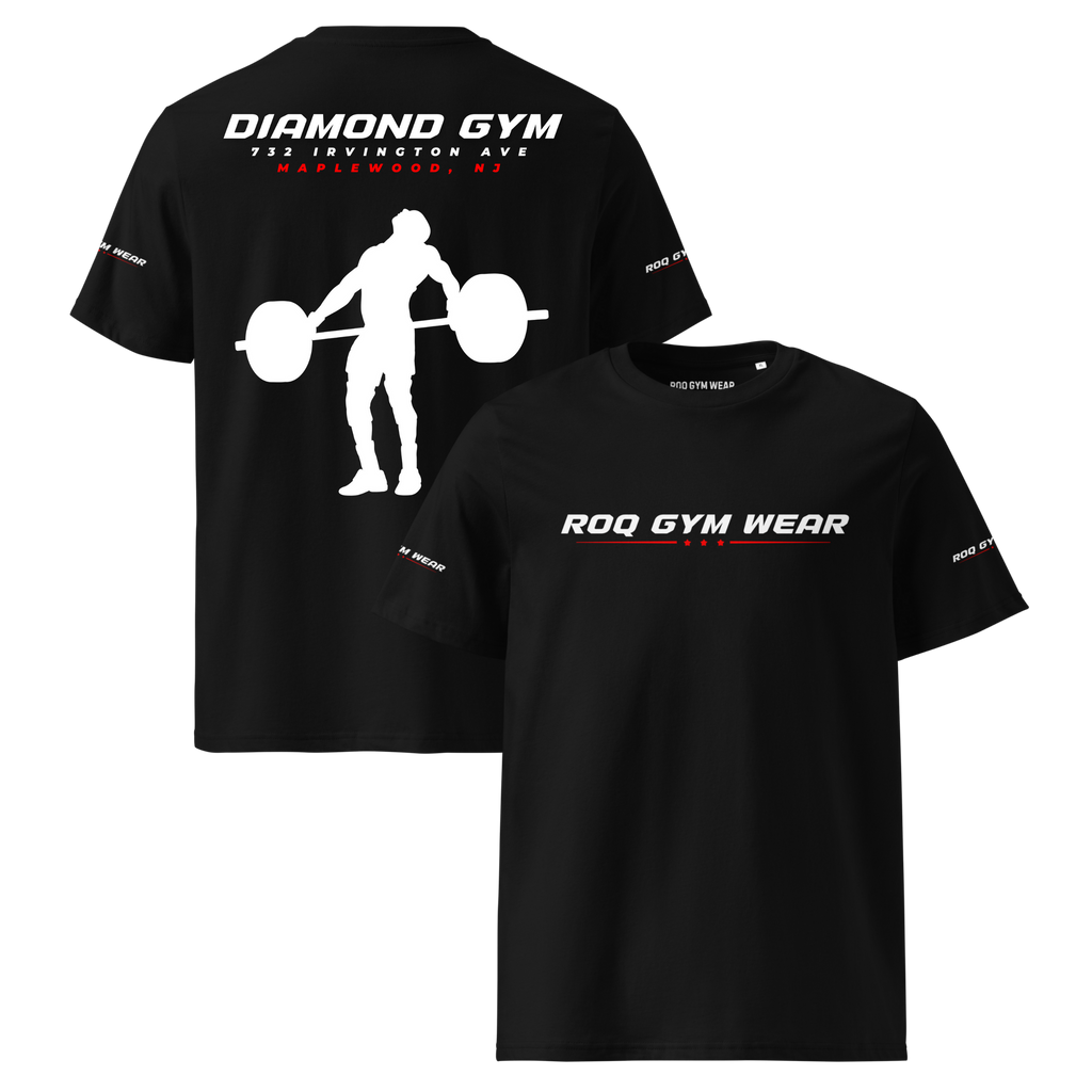 Diamond Gym - Regular T-Shirt - Black