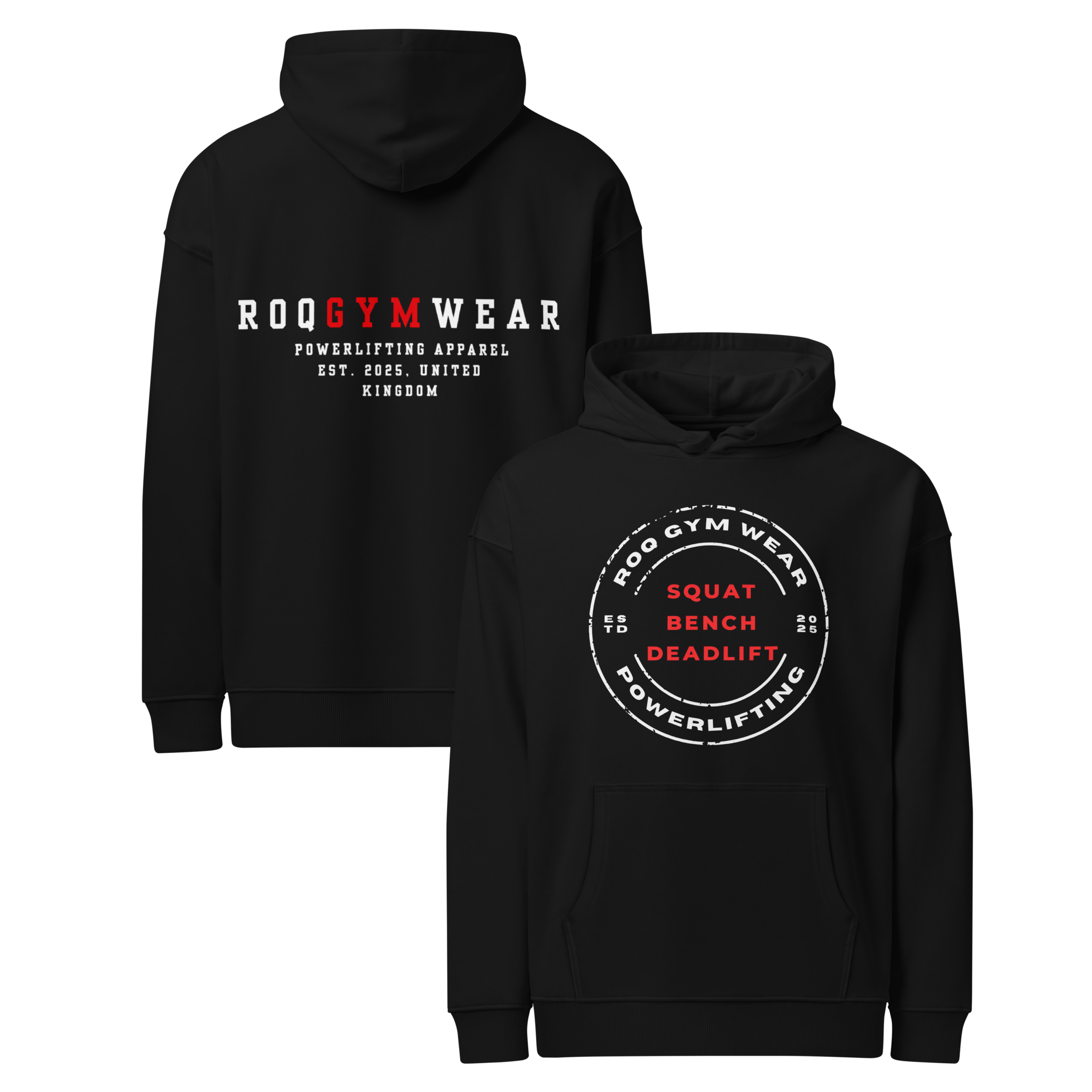 Squat Bench Deadlift - Hoodie - Black