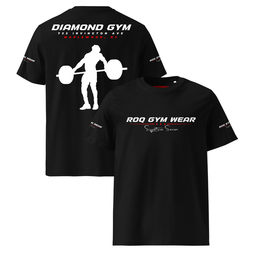 Diamond Gym - Regular T-Shirt - Black