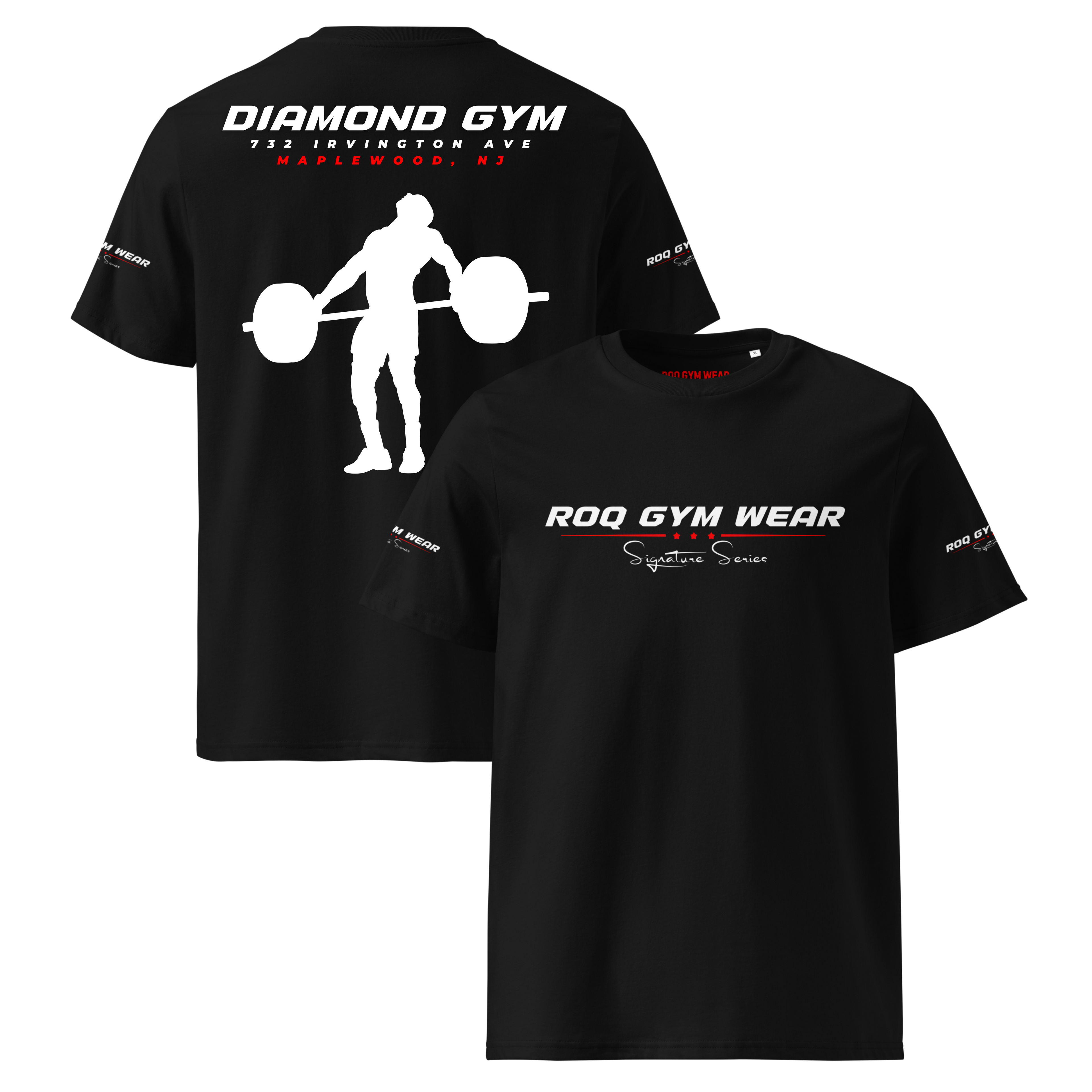 Diamond Gym - Regular T-Shirt - Black