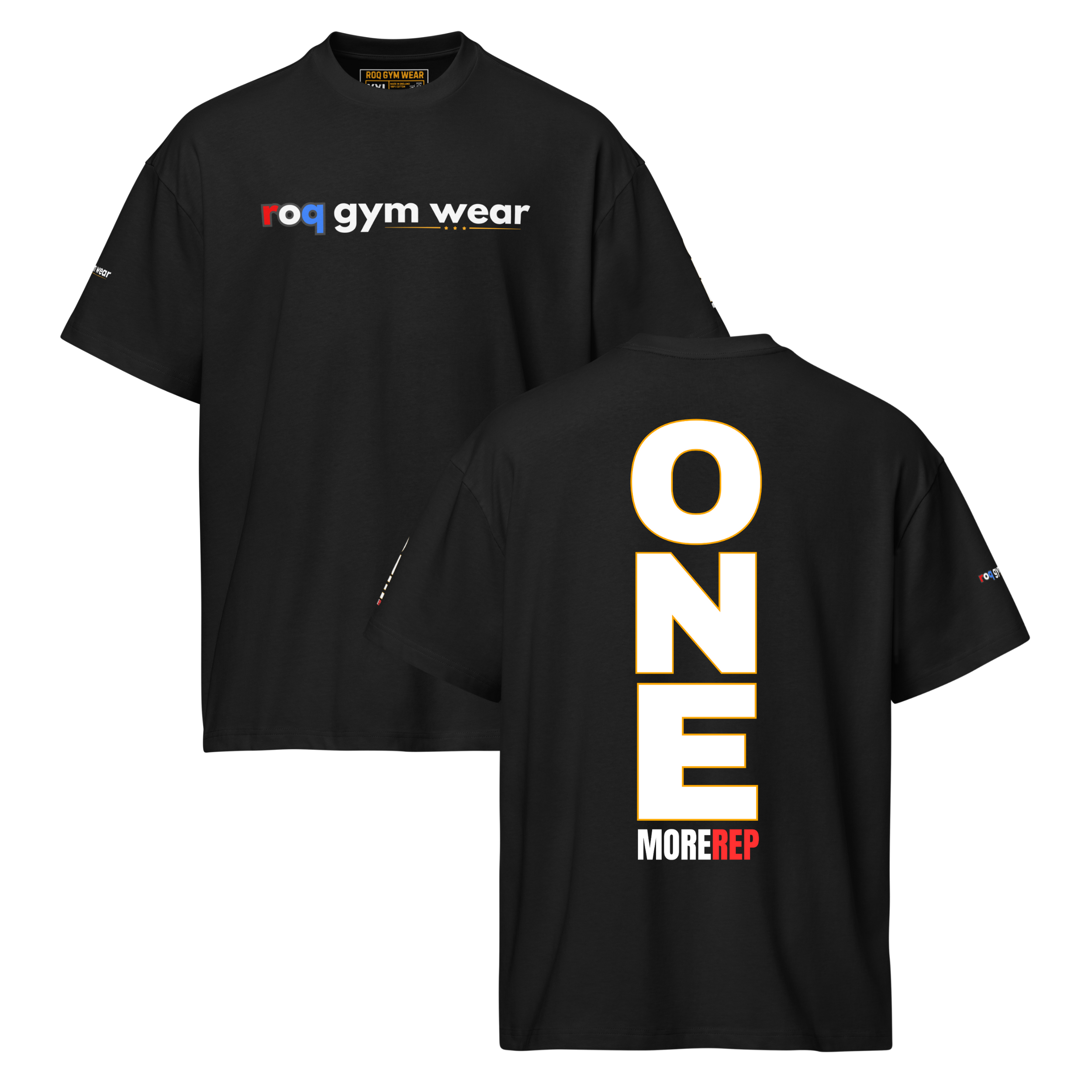 One More Rep - Oversized T-Shirt - Black