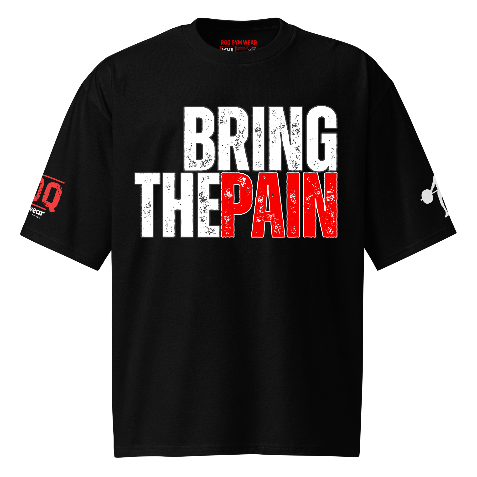 Bring The Pain - Oversized T-Shirt - Black