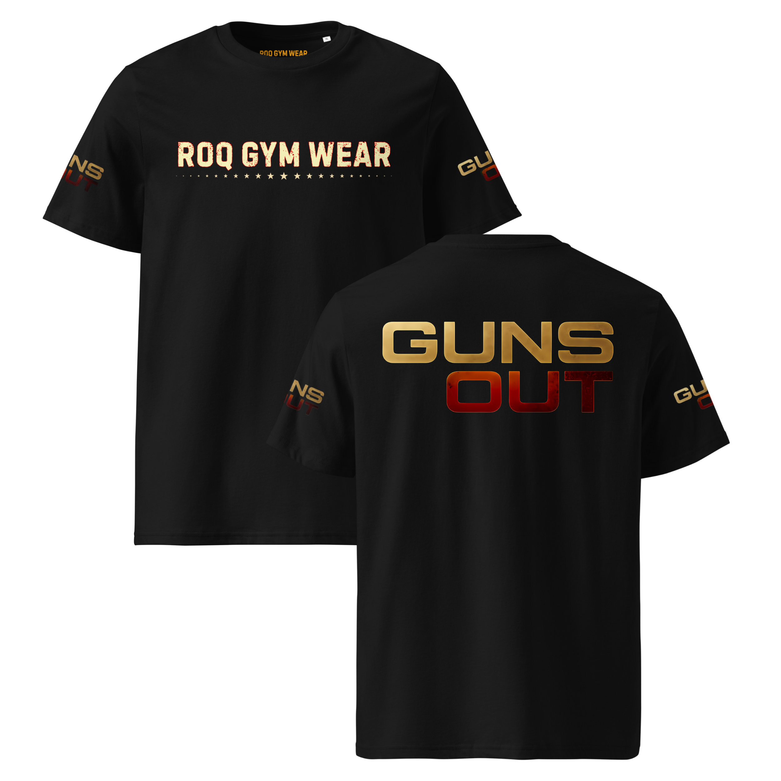 Guns Out - Regular T-Shirt - Black