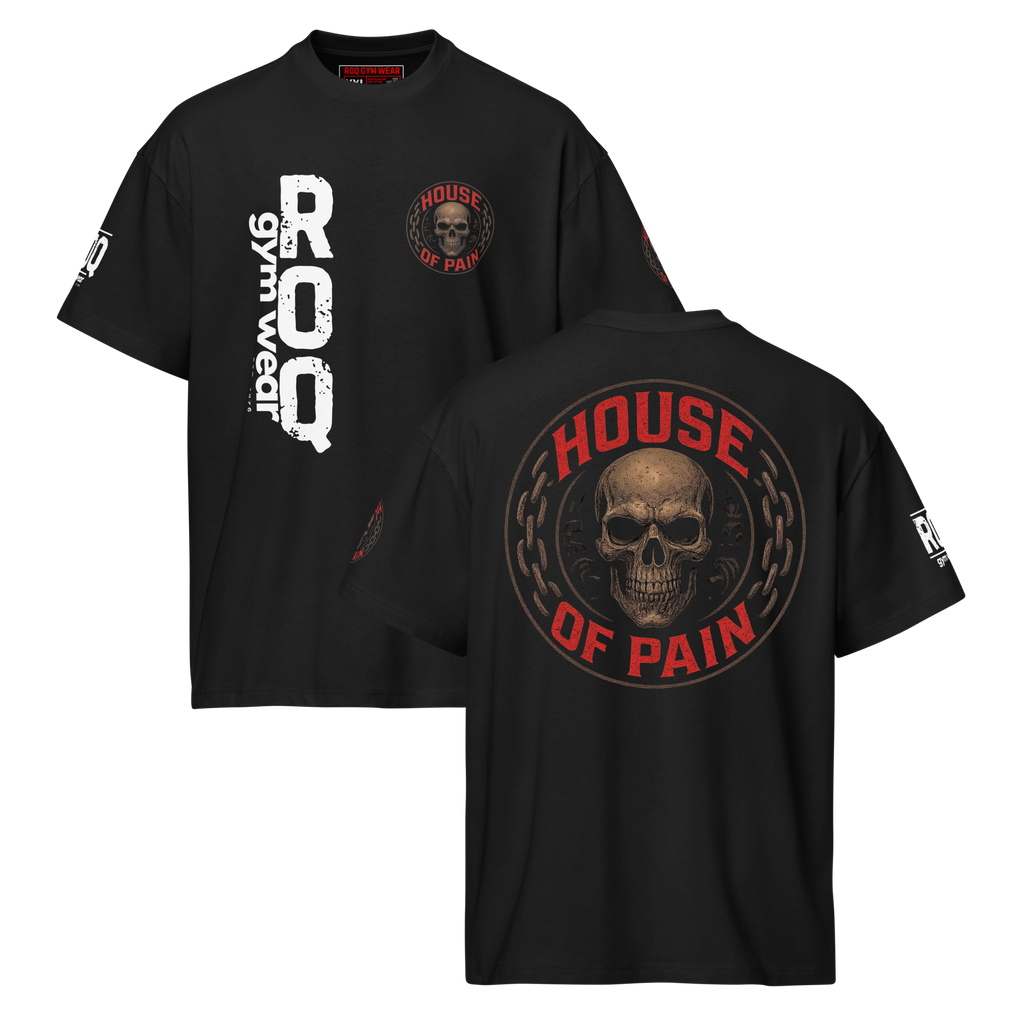 House Of Pain - Oversized T-Shirt - Black