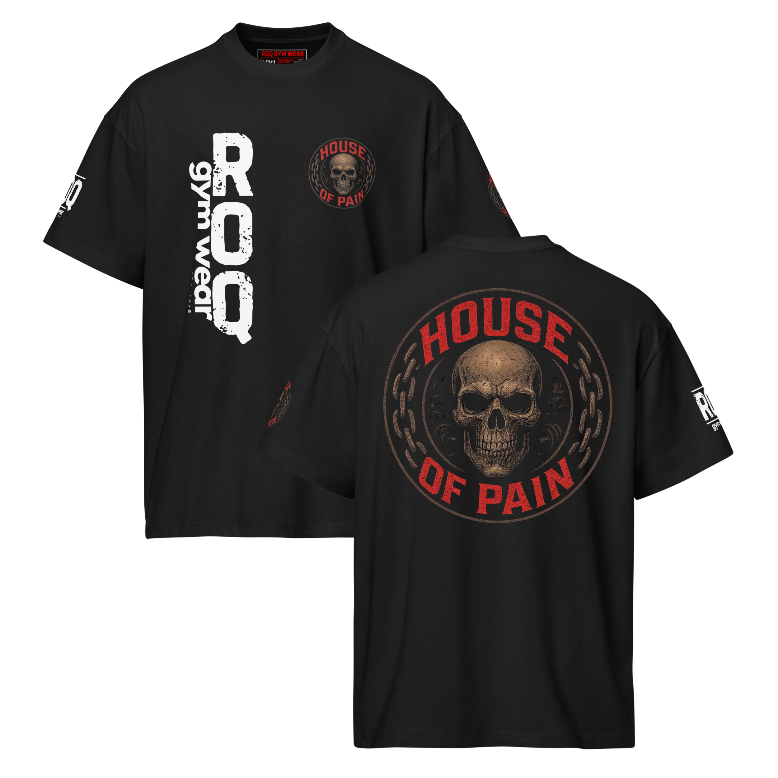 House Of Pain - Oversized T-Shirt - Black