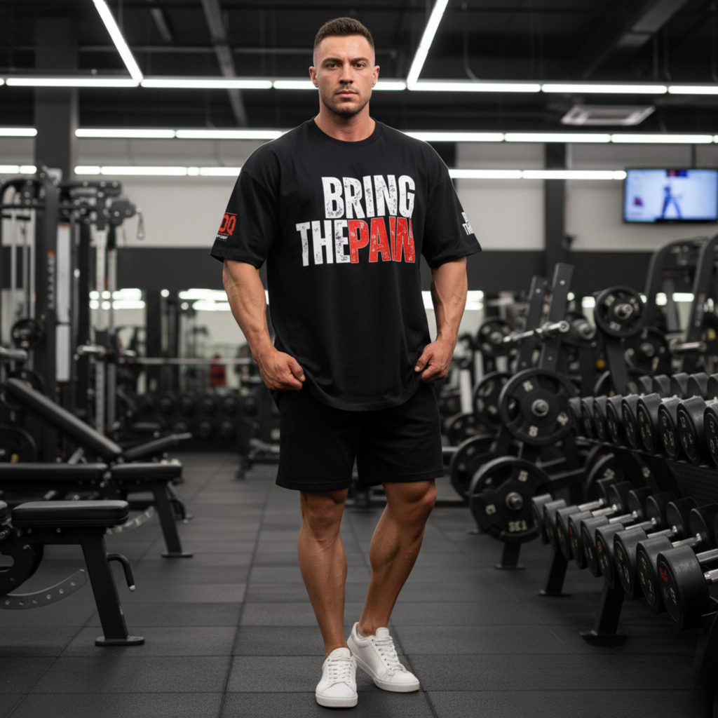 Bring The Pain - Oversized T-Shirt - Black