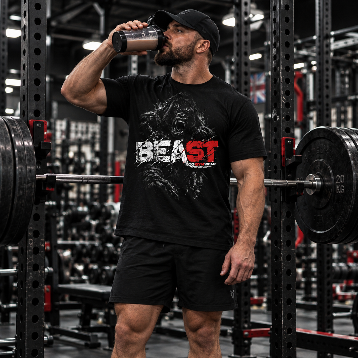 Beast - Regular T-Shirt - Black