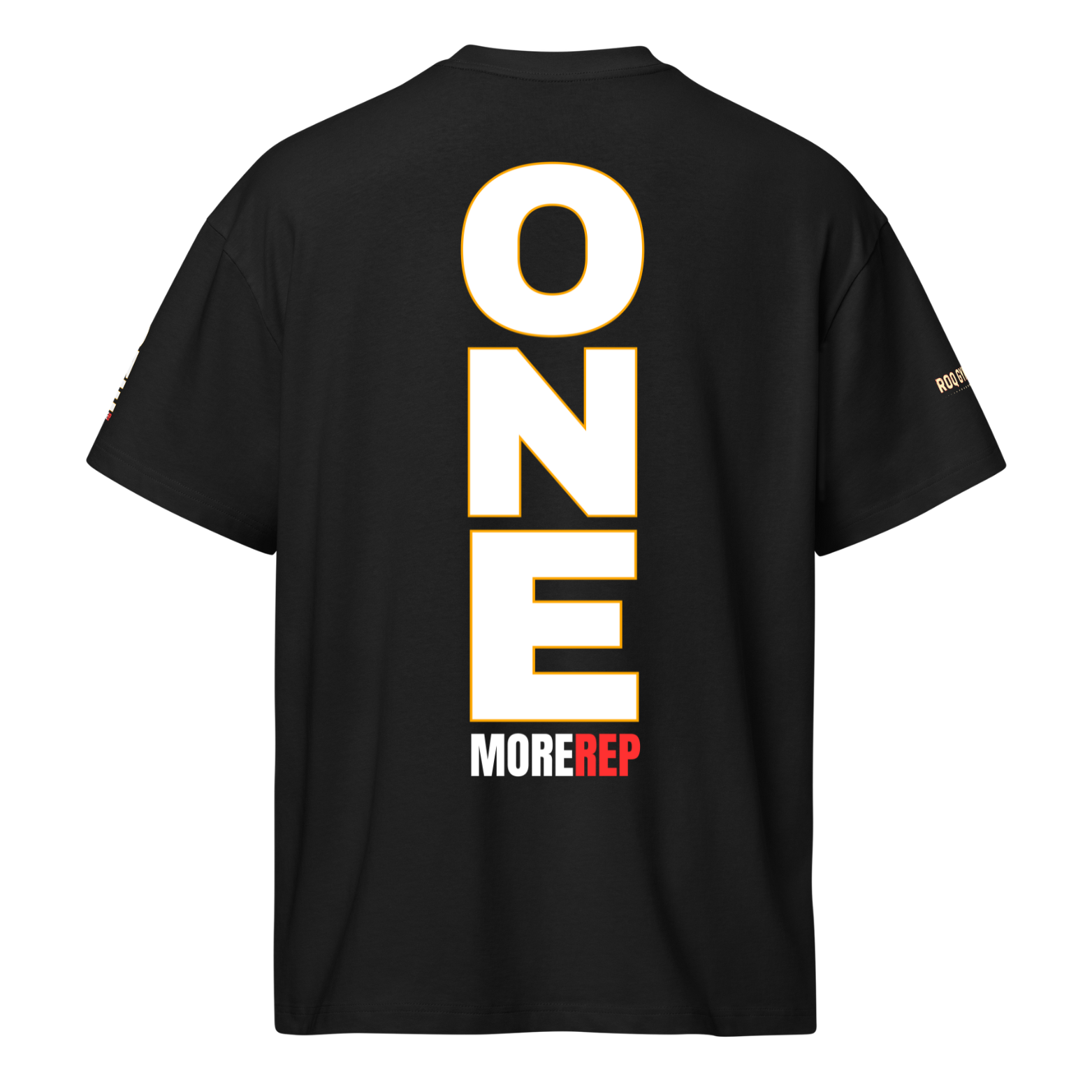 One More Rep - Oversized T-Shirt - Black