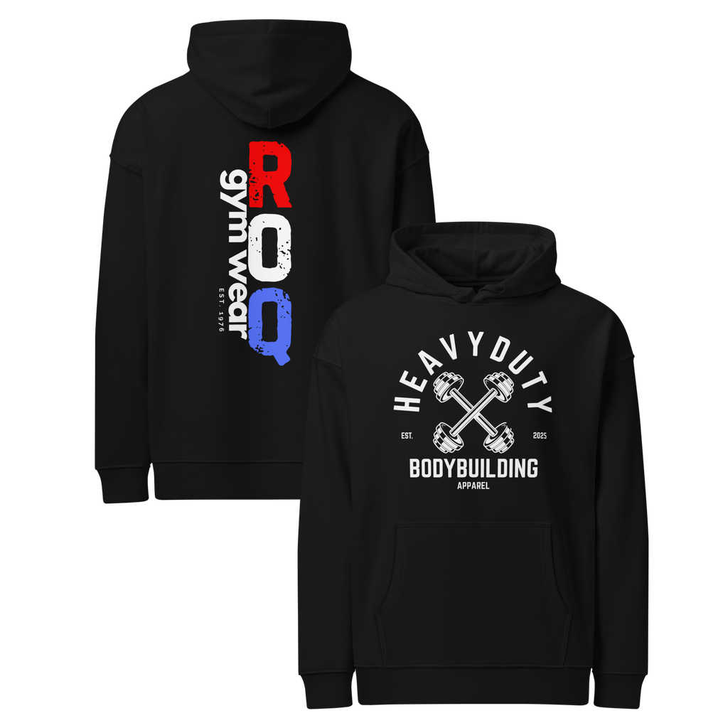 Heavy Duty - Hoodie - Black