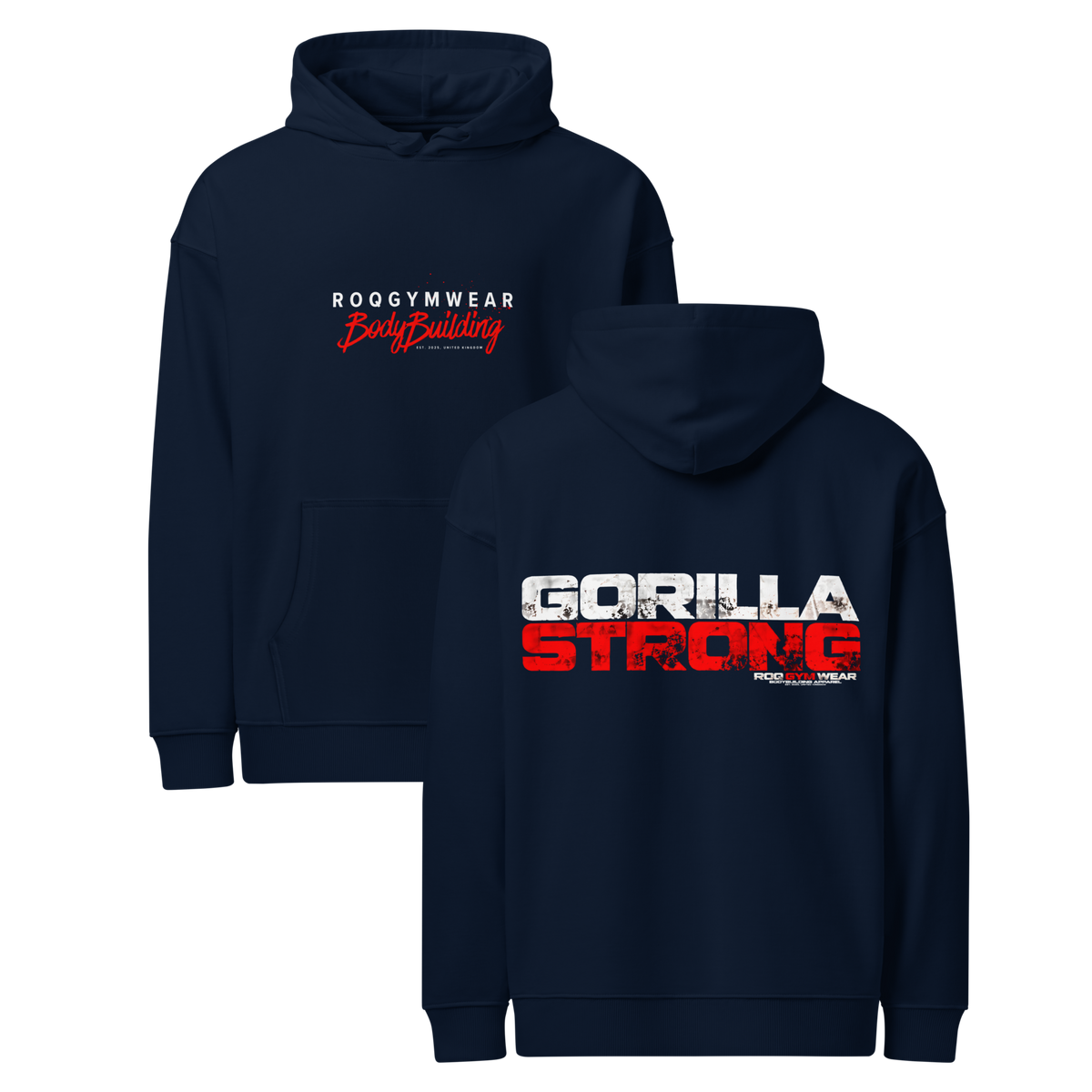 King Of The Jungle - Hoodie - Blue