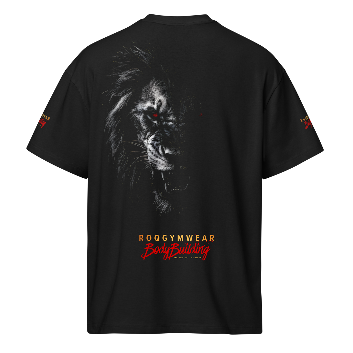 King Of The Jungle Gold - Oversized T-Shirt - Black
