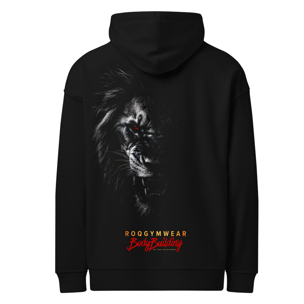 King Of The Jungle Gold - Hoodie - Black
