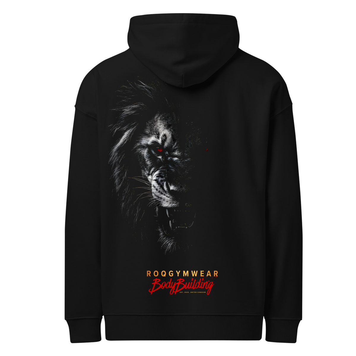 King Of The Jungle Gold - Hoodie - Black