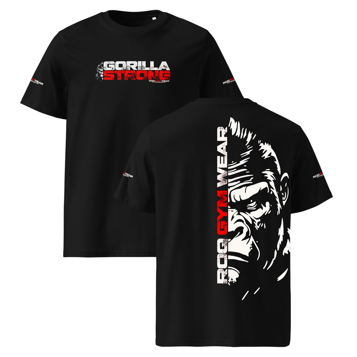 Gorilla Strong - Regular T-Shirt - Black