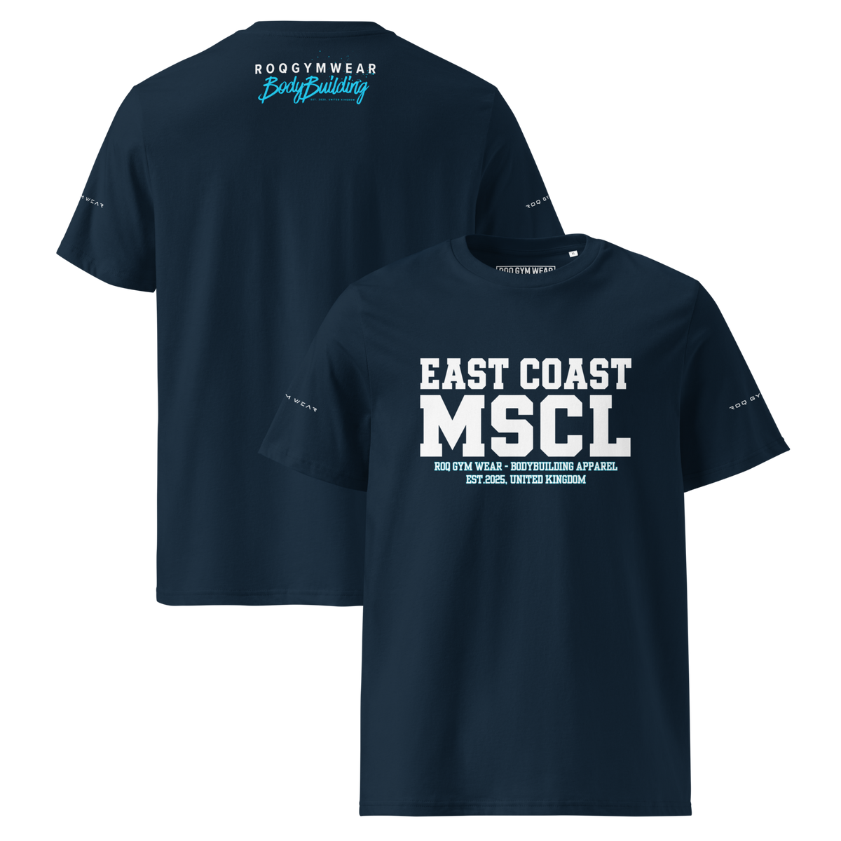 East Coast Muscle - Regular T-Shirt - Navy Blue