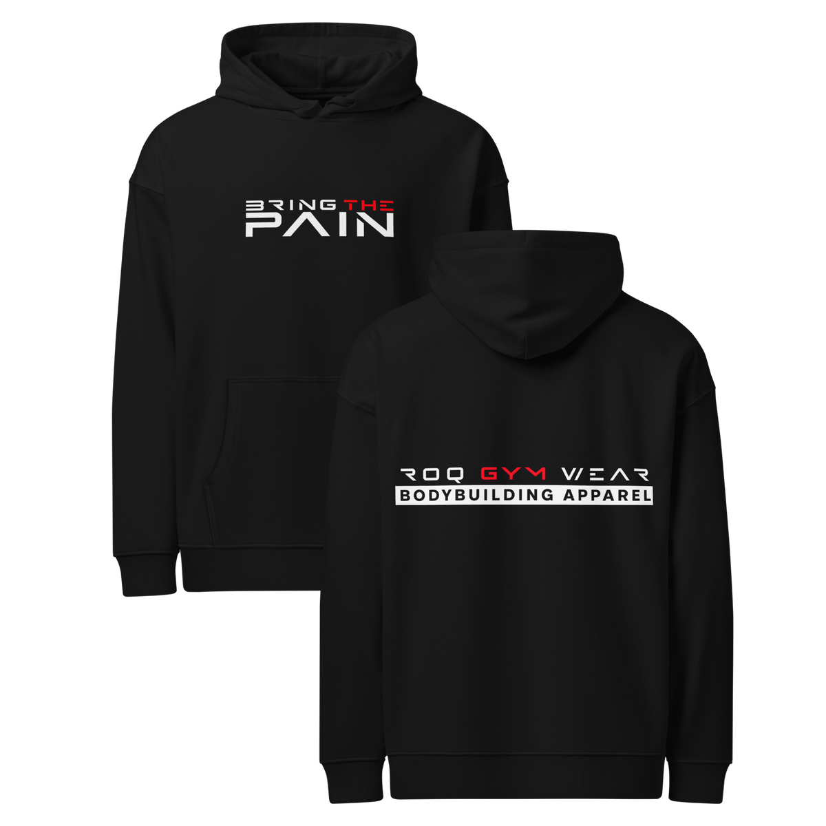 Bring The Pain - Hoodie - Black