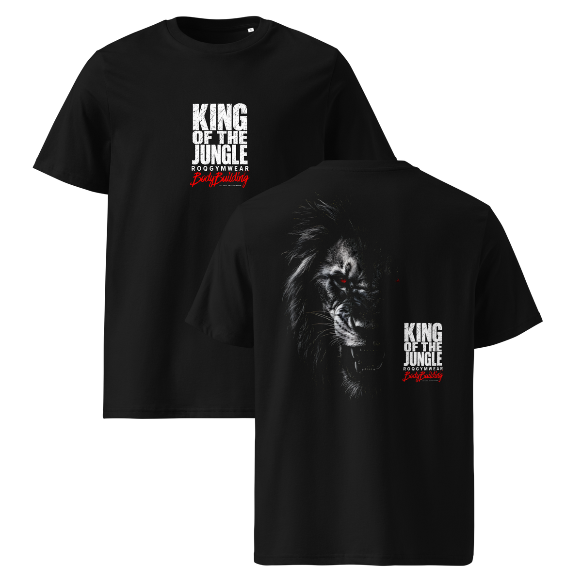 King Of The Jungle - Regular T-Shirt - Black