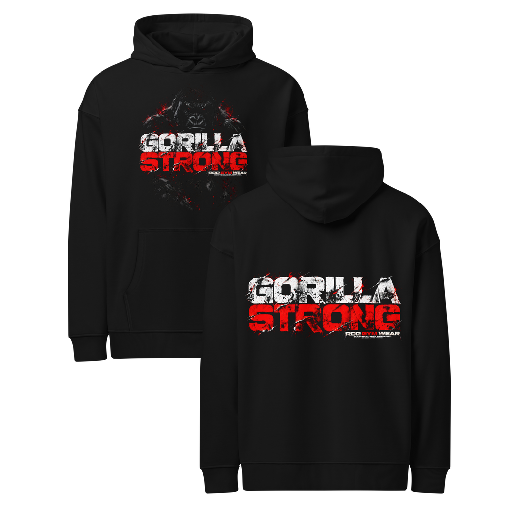 Gorilla Strong - Hoodie - Black