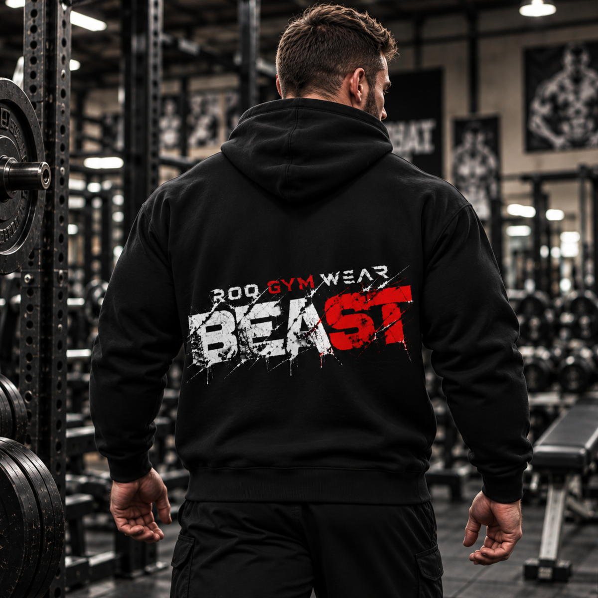 Beast - Hoodie - Black