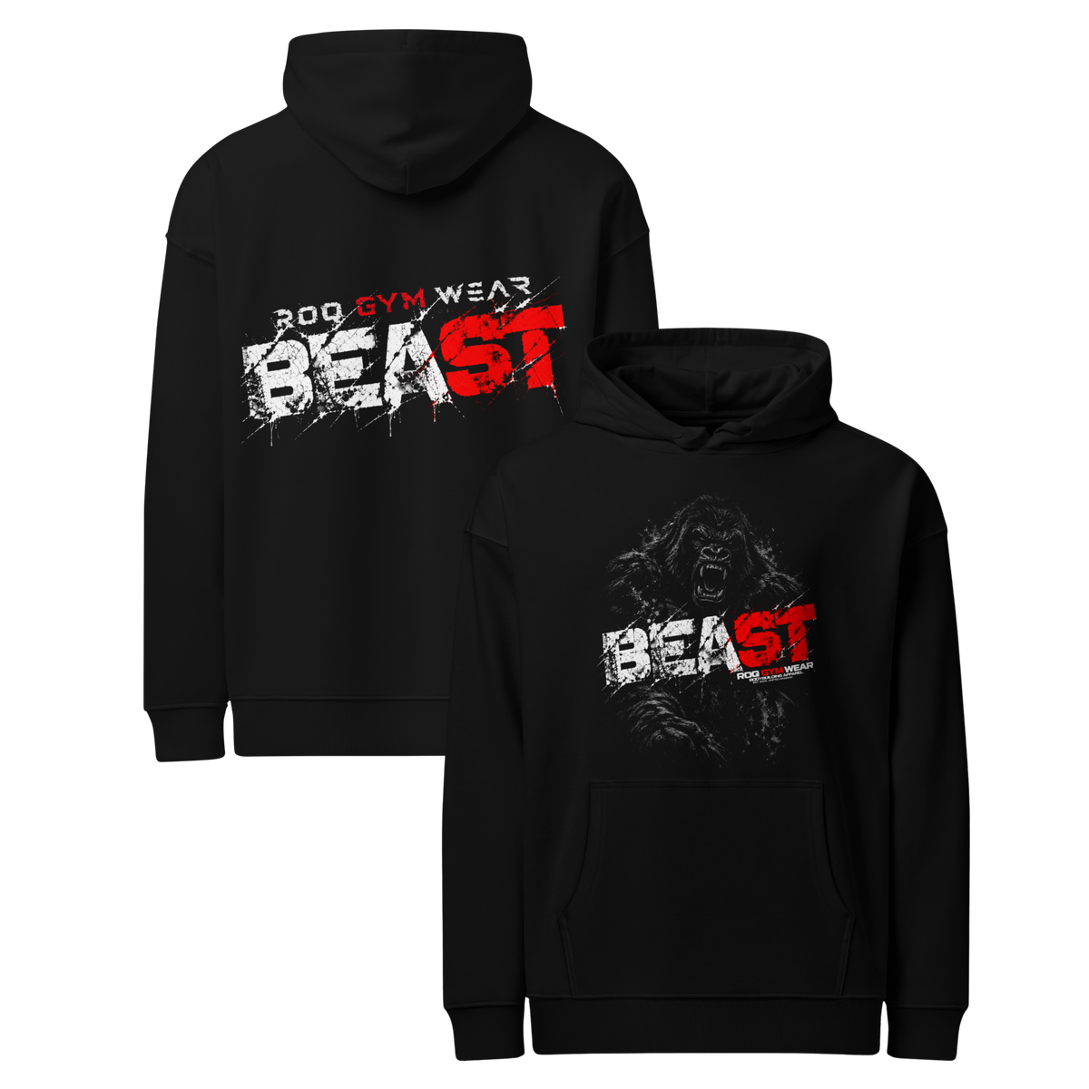 Beast - Hoodie - Black
