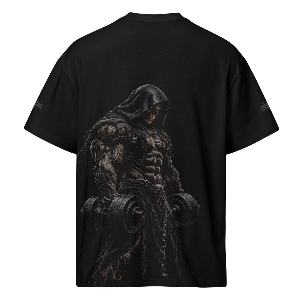 The Gym Reaper - Oversized T-Shirt - Black