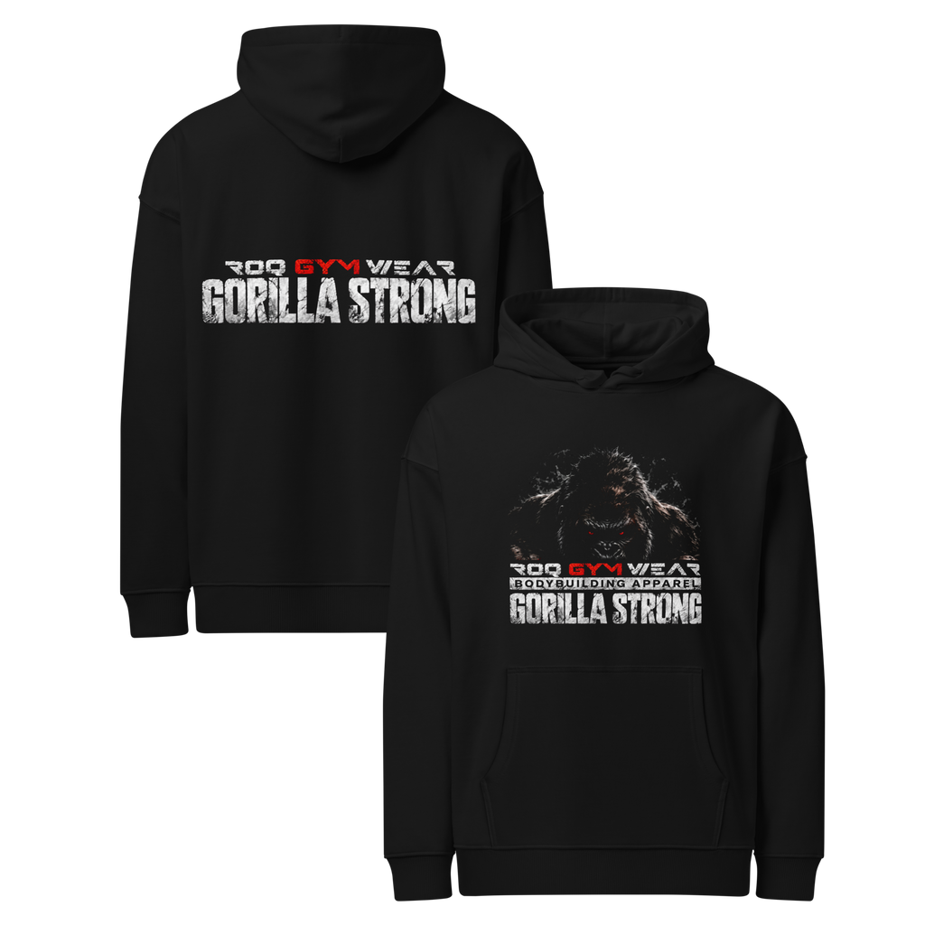 Gorilla Strong - Hoodie - Black