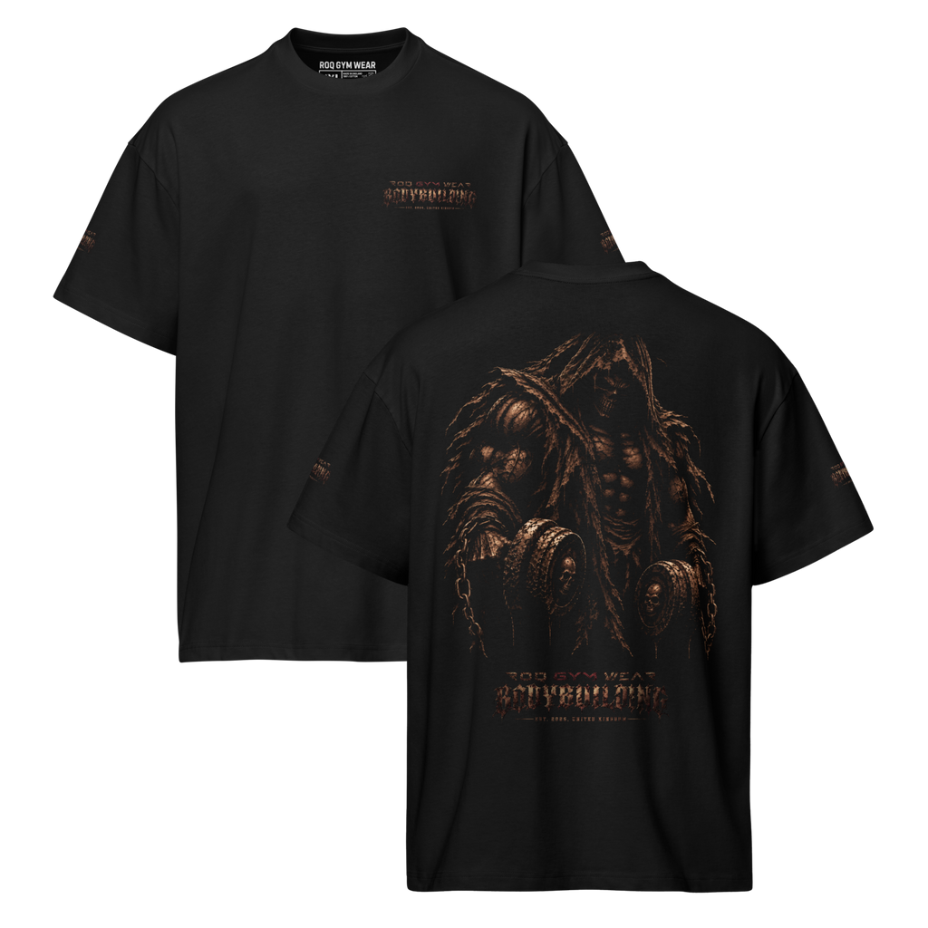 The Gym Reaper - Oversized T-Shirt - Black