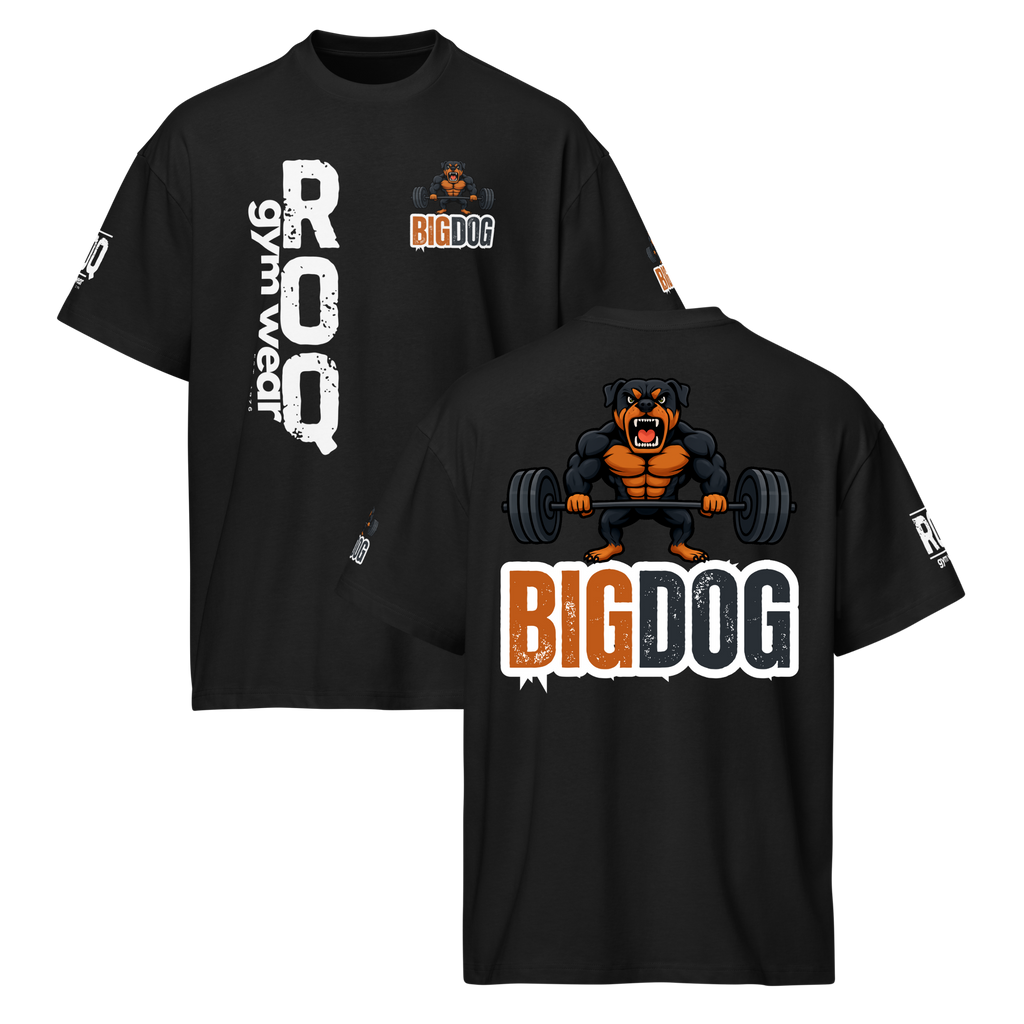 BigDog- Oversized T-Shirt - Black