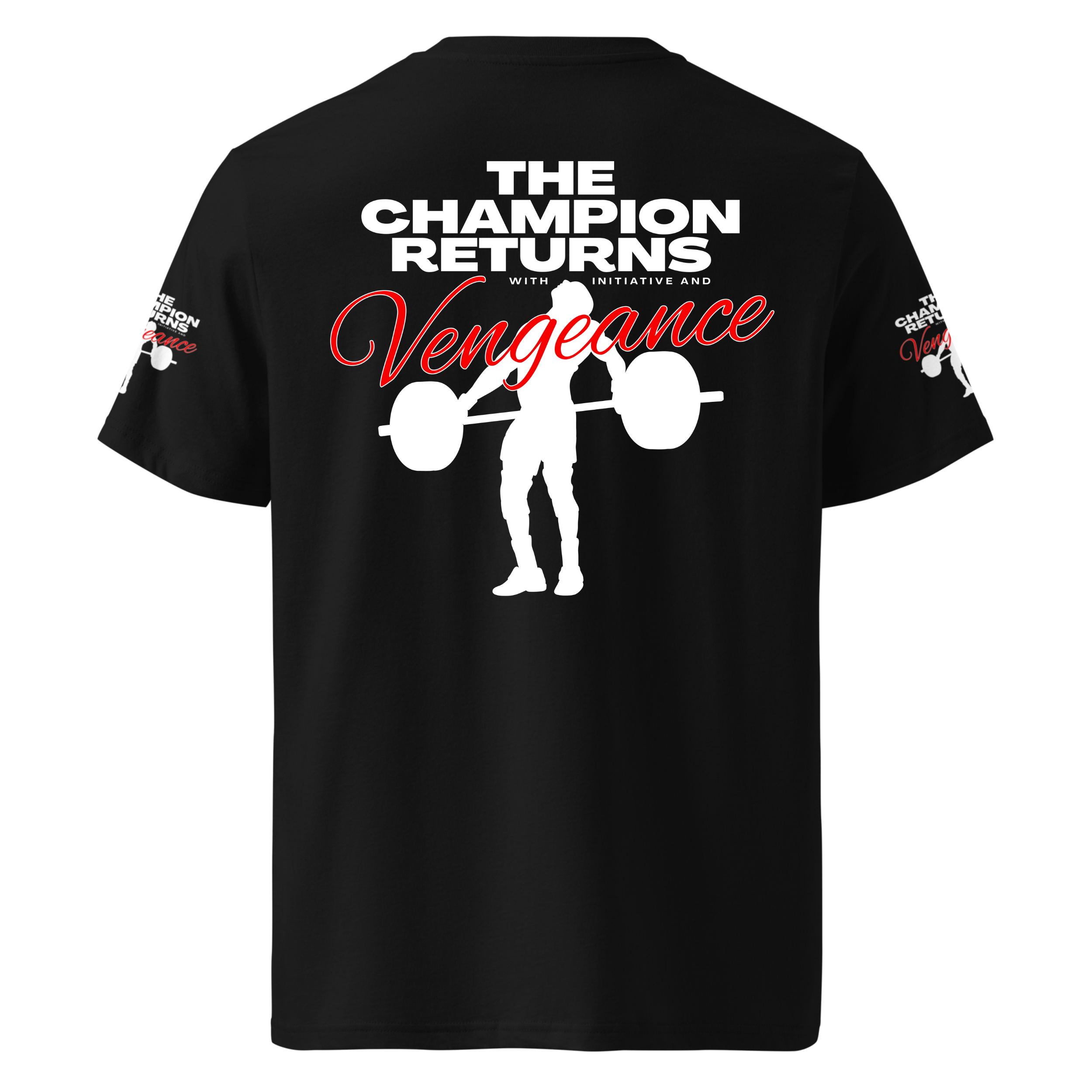 The Champion Returns - Regular T-Shirt - Black