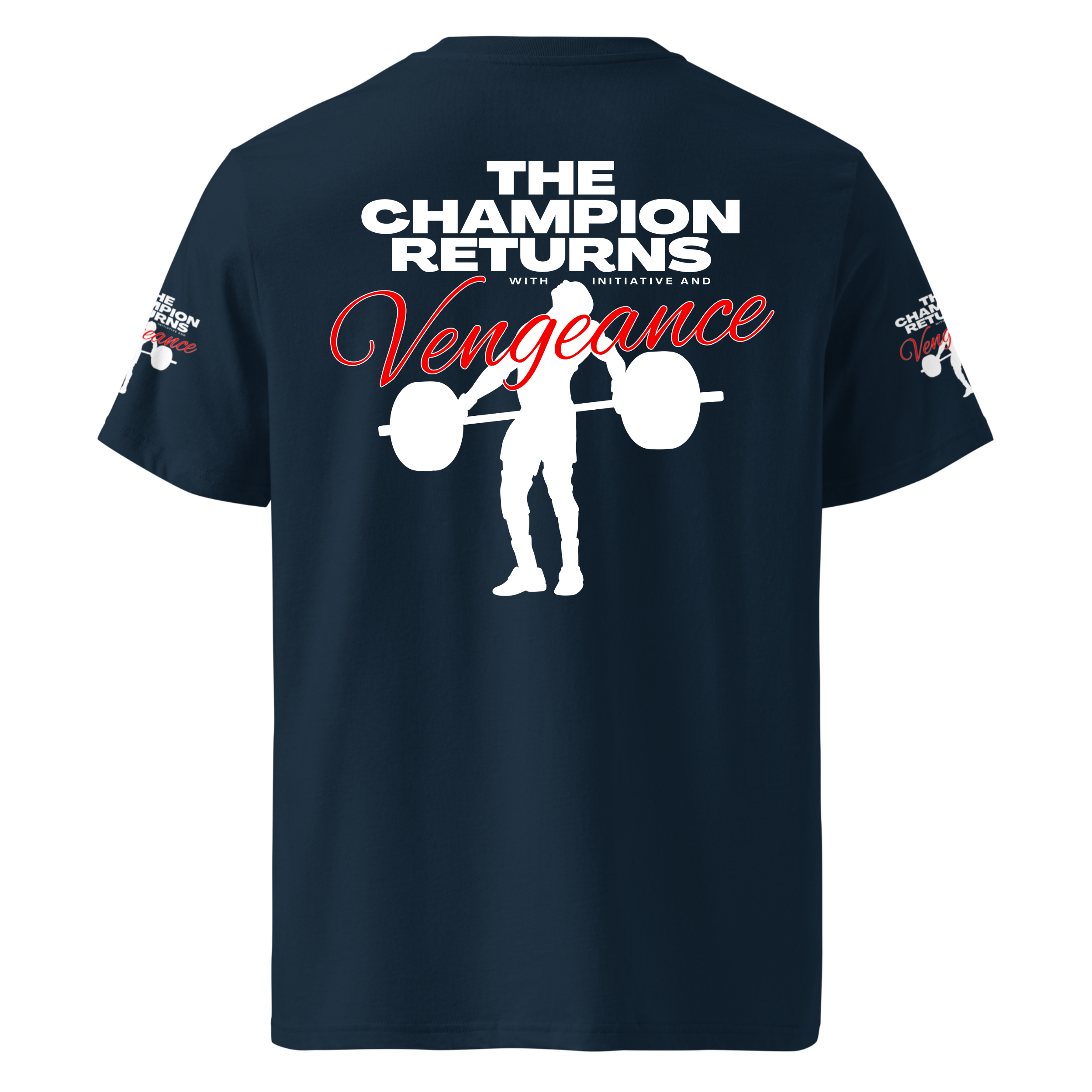 The Champion Returns - Regular T-Shirt - Navy Blue