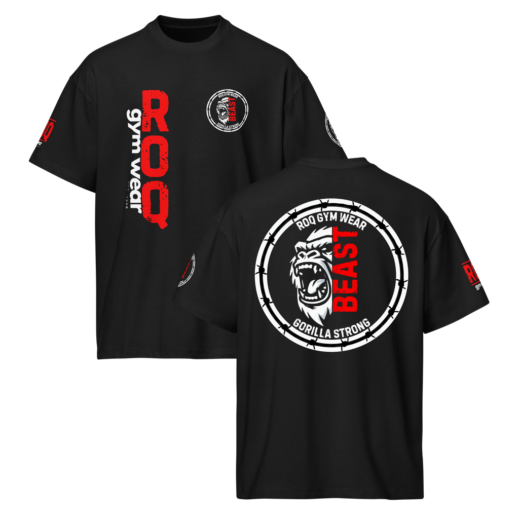 Beast - Oversized T-Shirt - Black