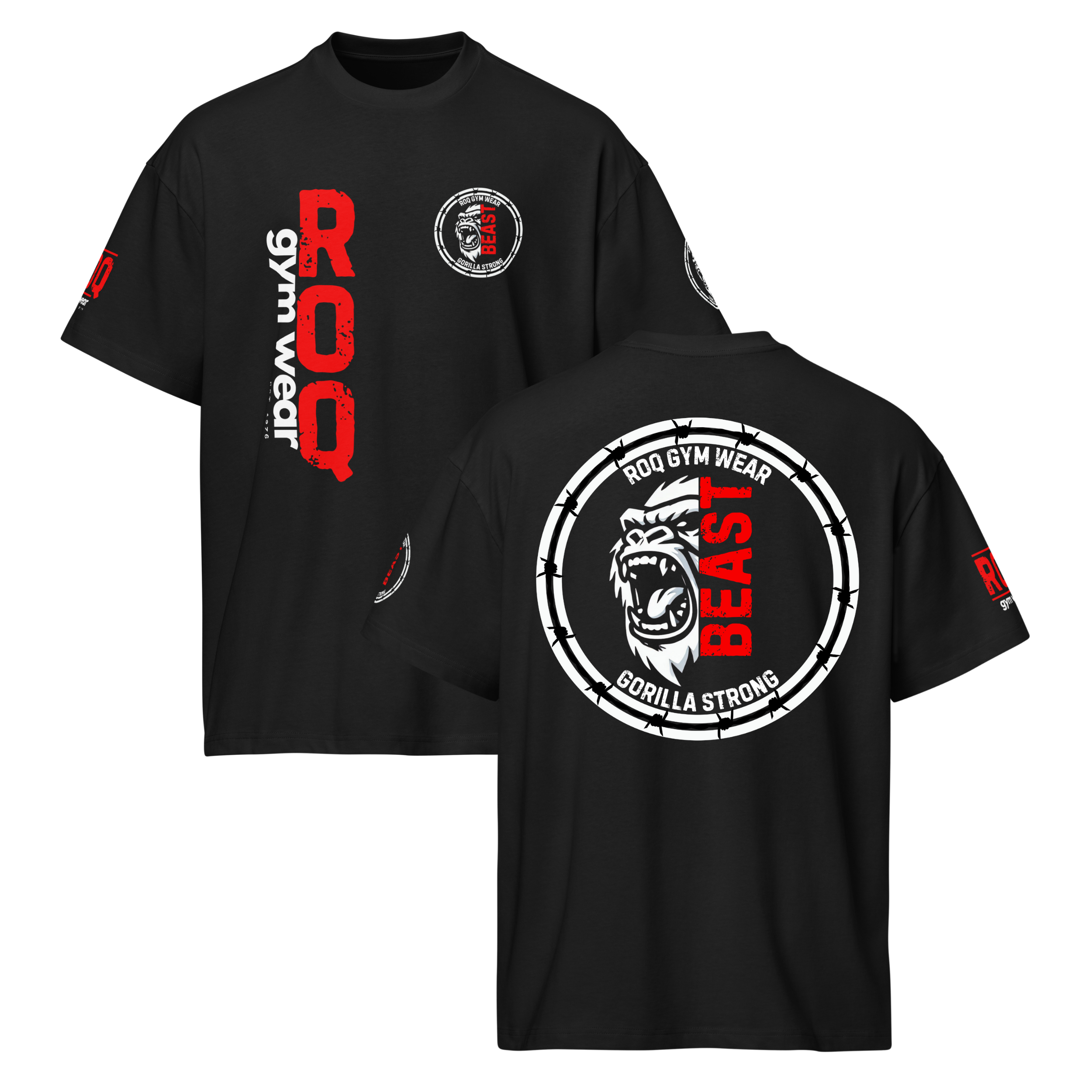 Beast - Oversized T-Shirt - Black