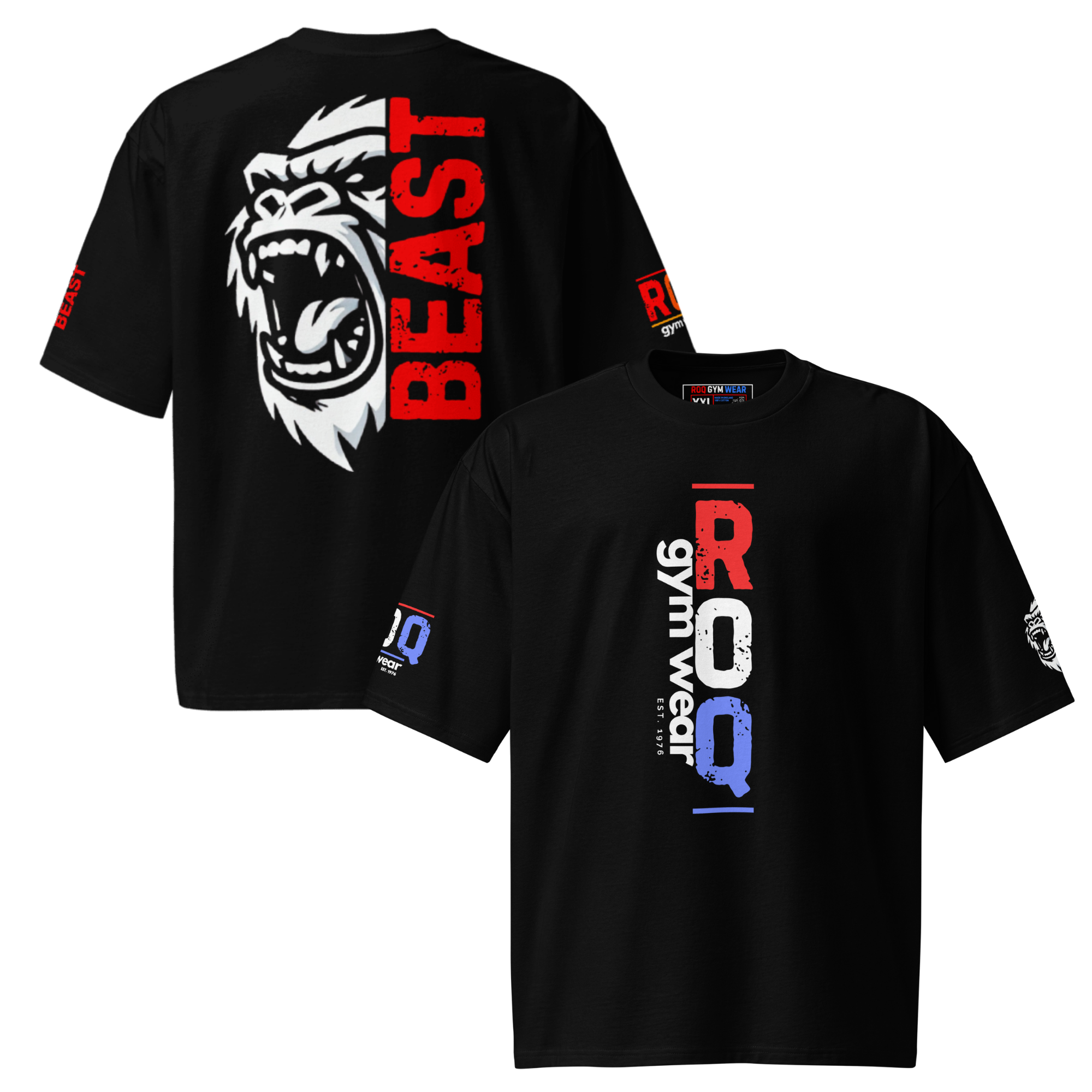 Beast - Oversized T-Shirt - Black