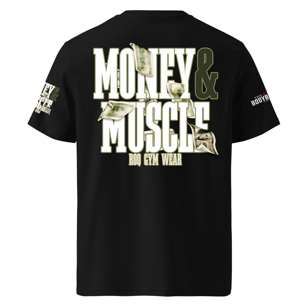 Money & Muscle - Regular T-Shirt - Black