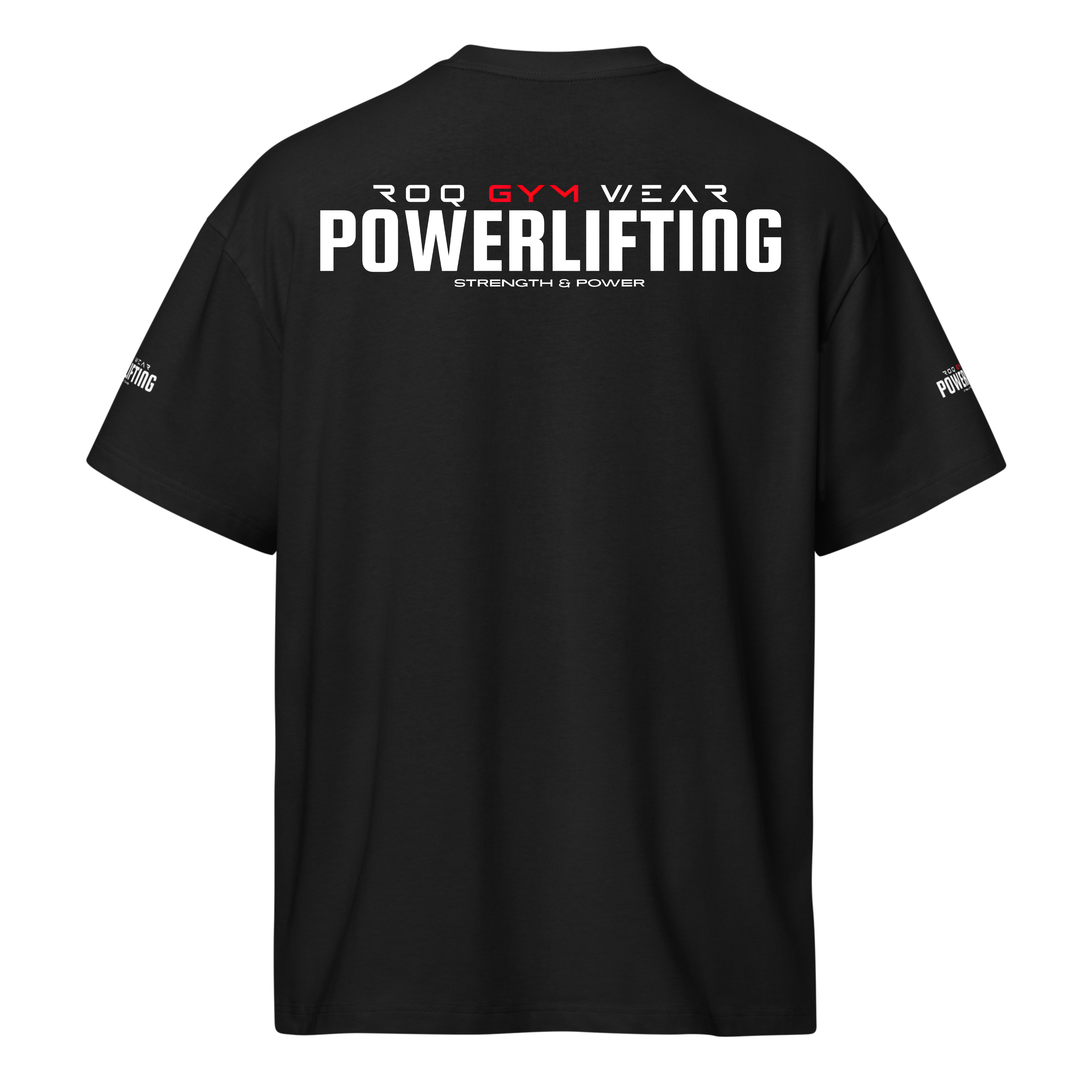 Squat Bench Deadlift - Oversized T-Shirt - Black