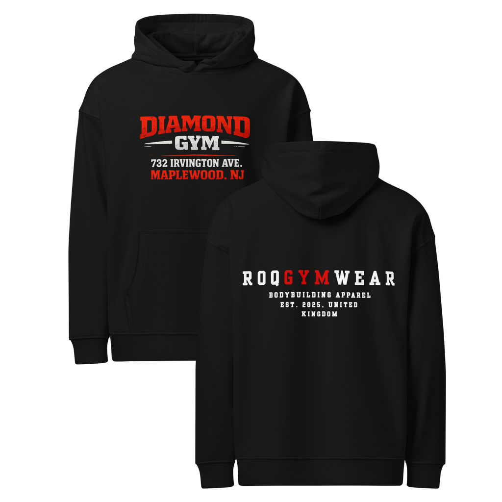 Diamond Gym - Hoodie - Black