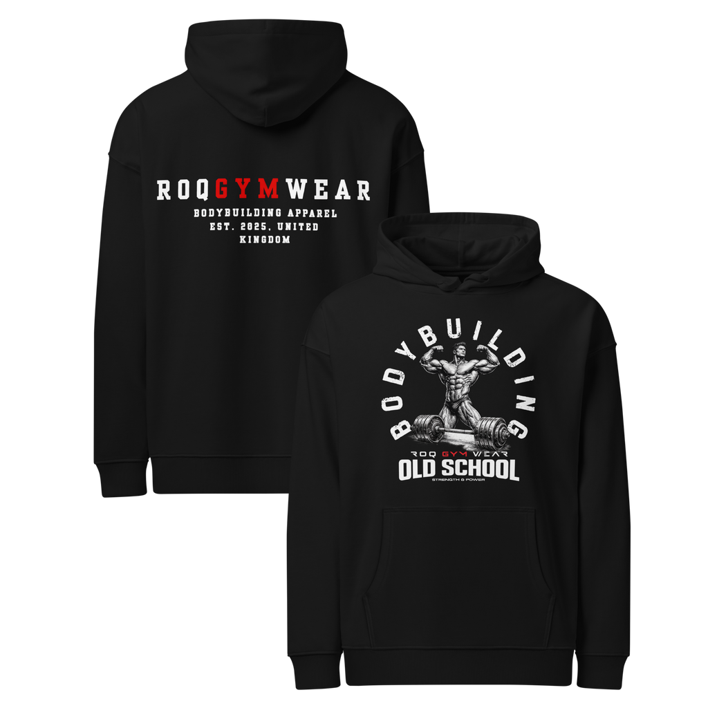 Old School BodyBuilding - Hoodie - Black