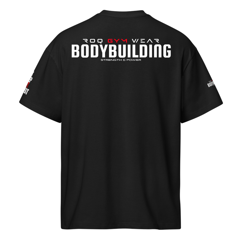 Eat Sleep Lift Repeat - Oversized T-Shirt - Black
