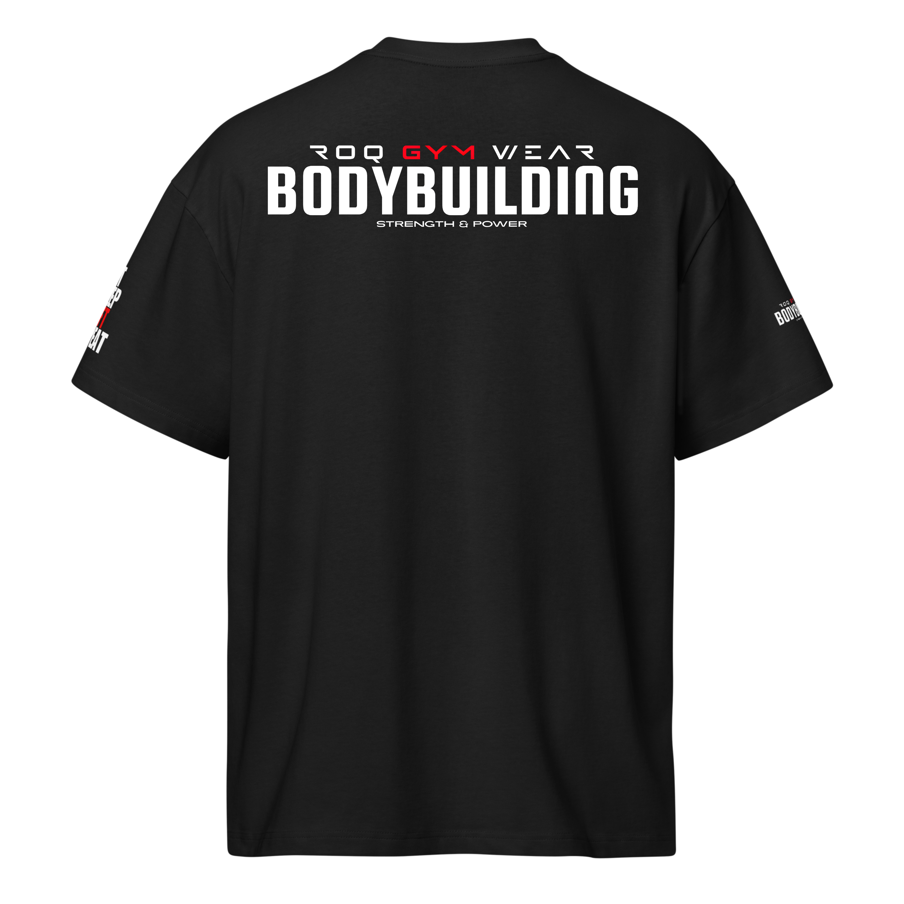Eat Sleep Lift Repeat - Oversized T-Shirt - Black