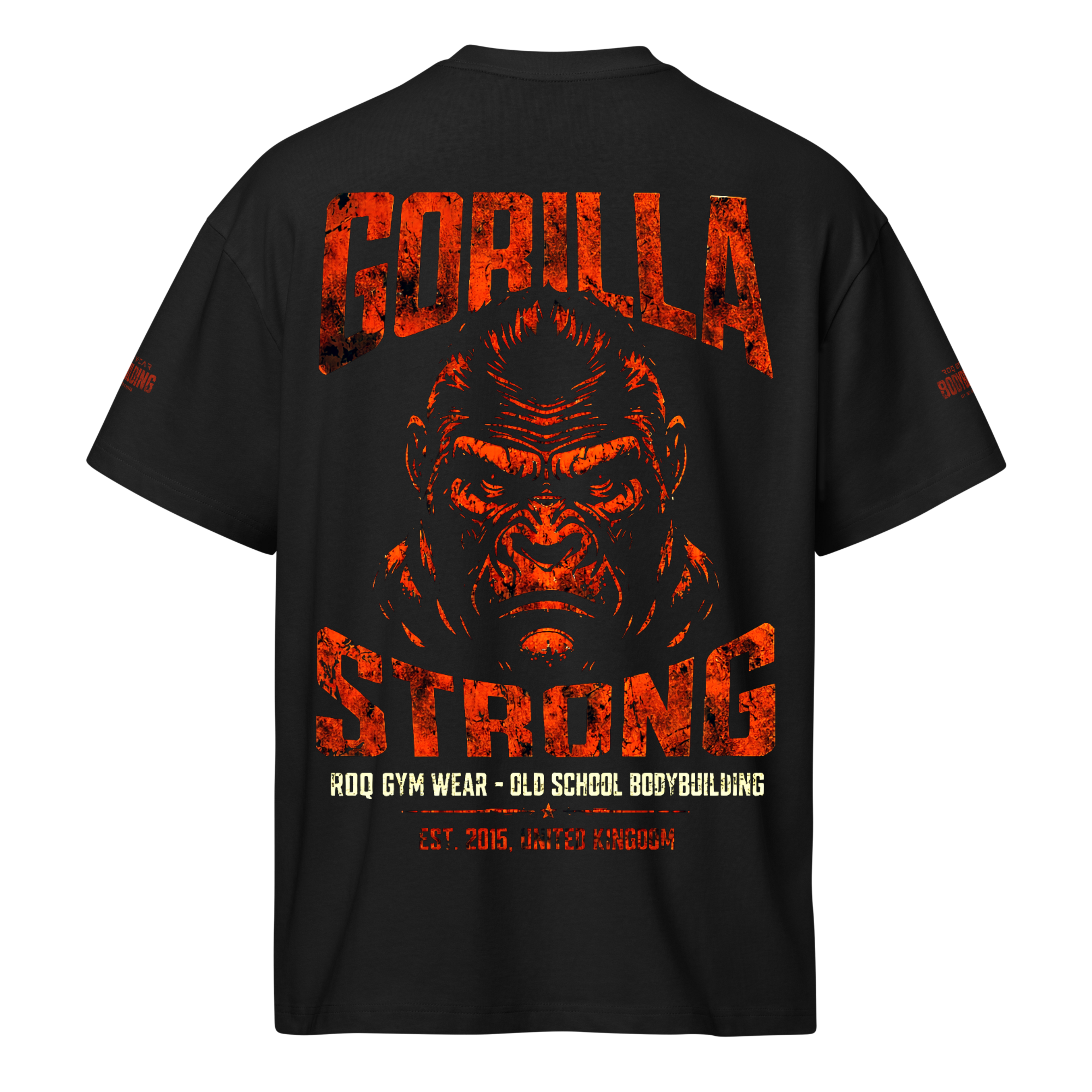 Gorilla Strong - Oversized T-Shirt - Black
