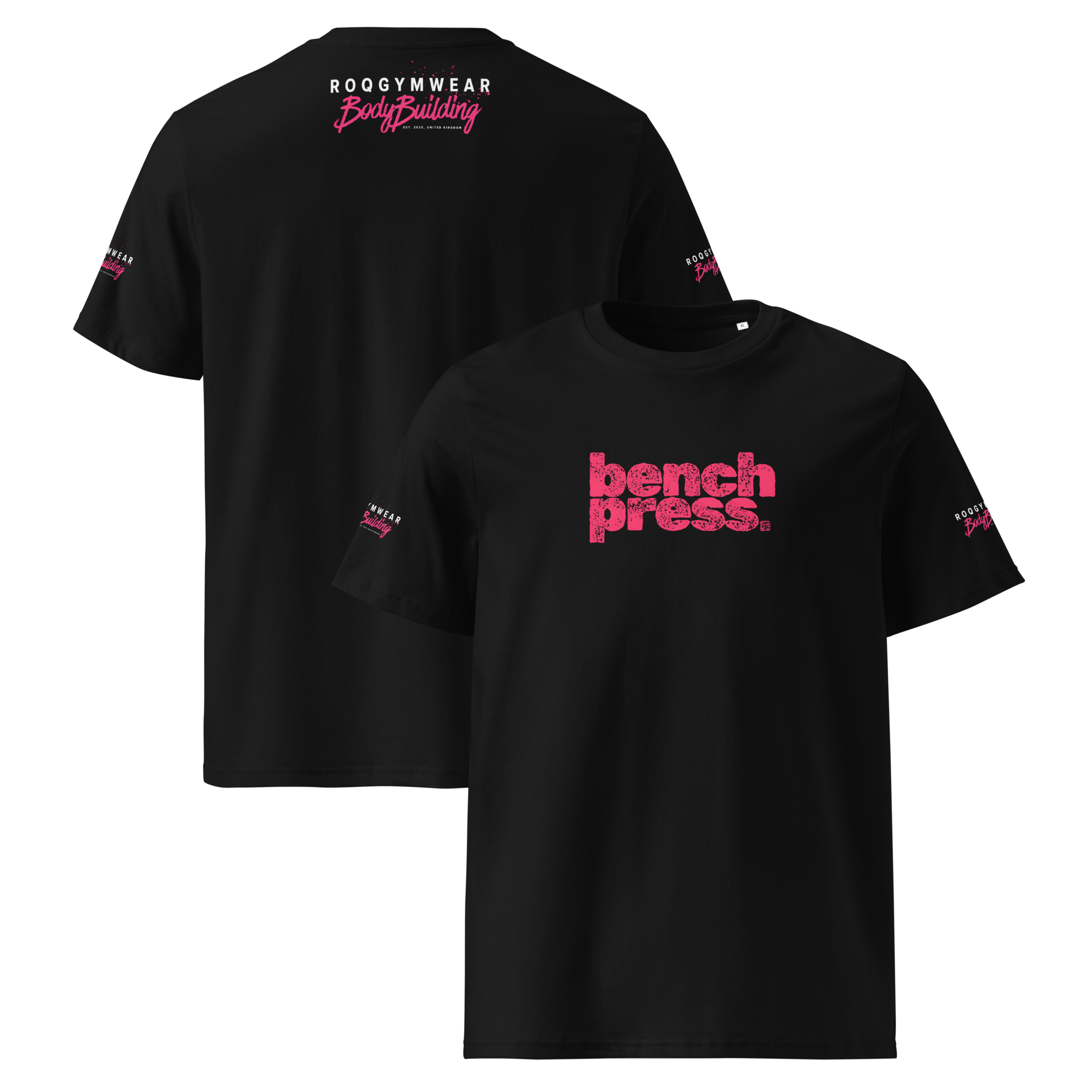 Bench Press - Regular T-Shirt - Black