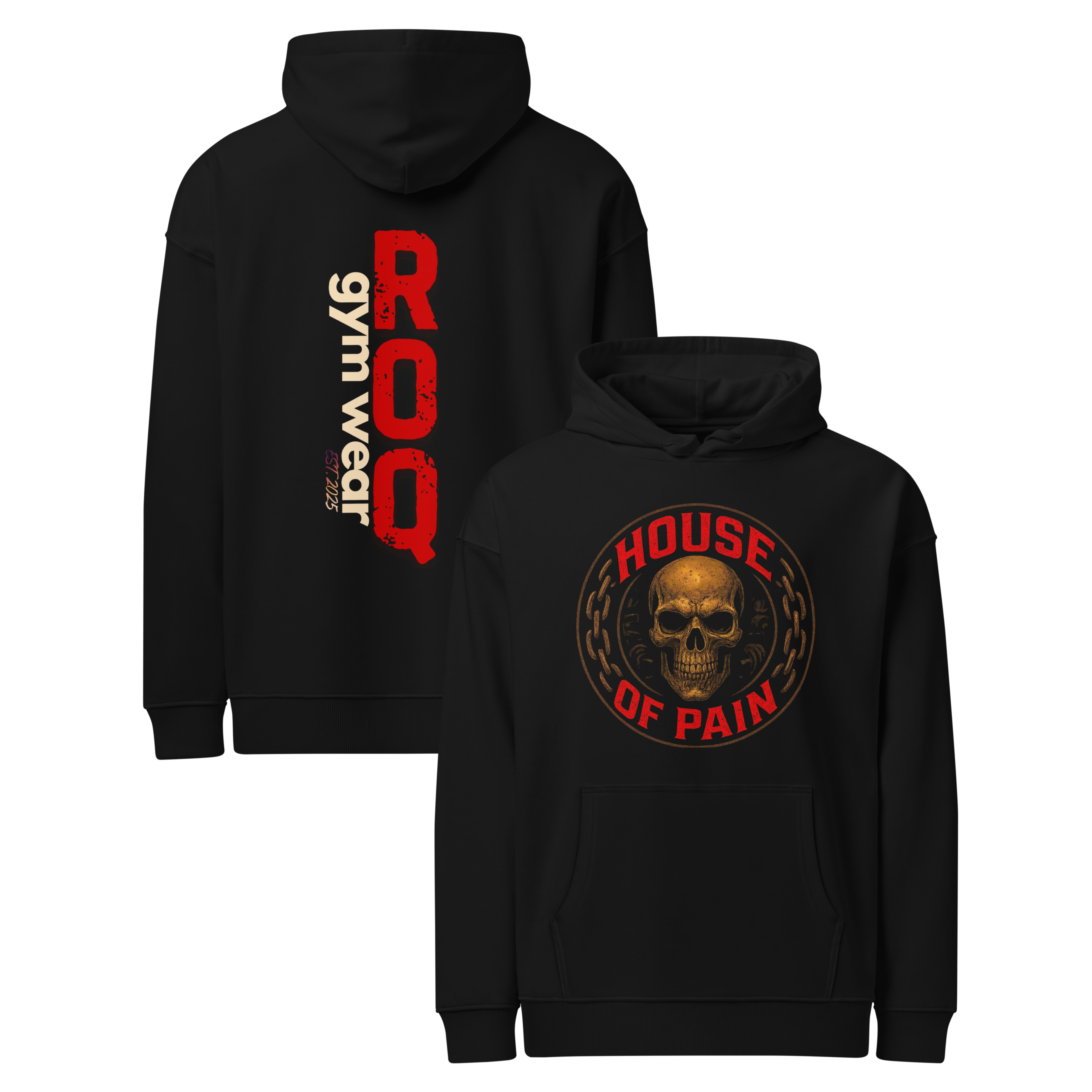House Of Pain - Hoodie - Black