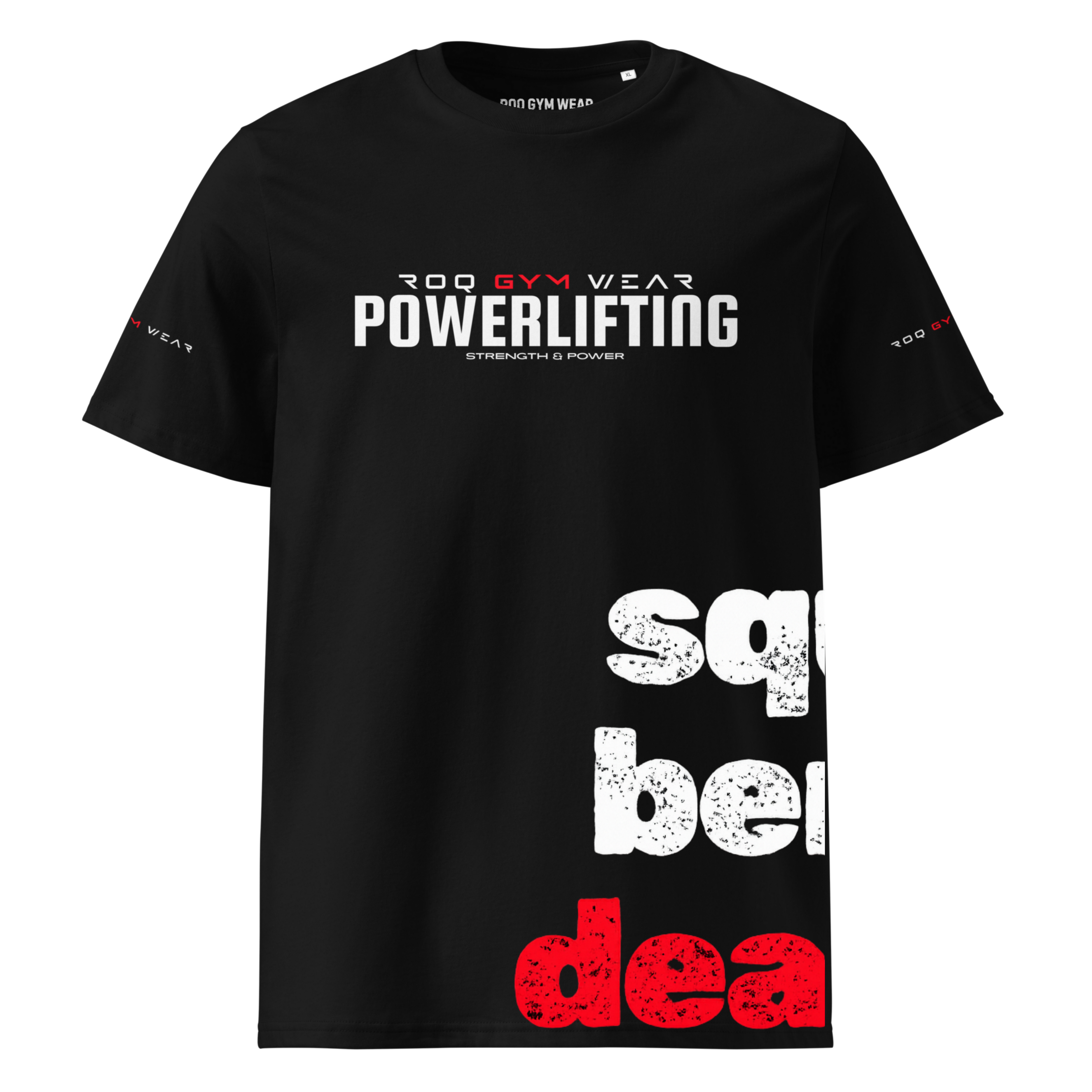 Squat Bench Deadlift - Regular T-Shirt - Black