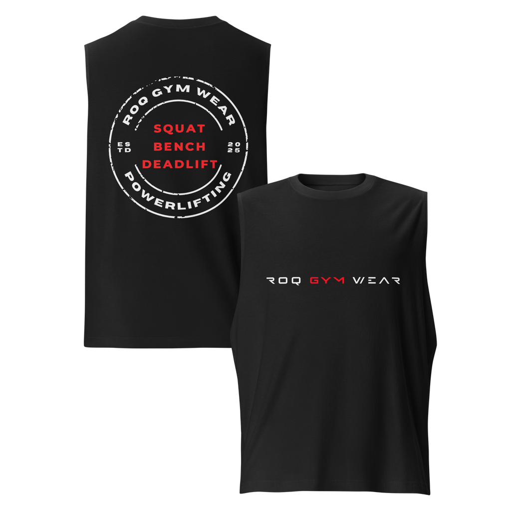Squat Bench Deadlift - Regular Tank Top - Black