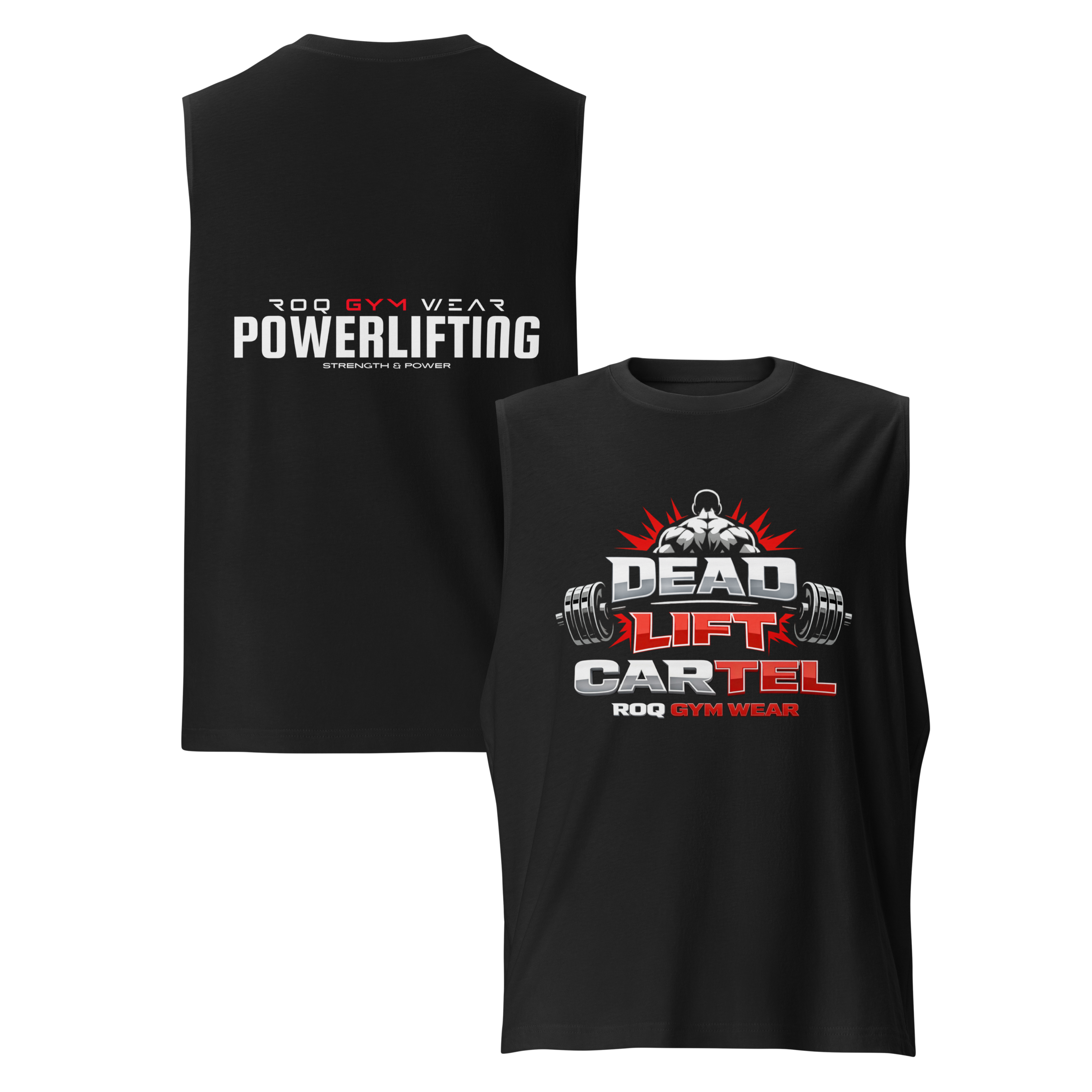 Deadlift Cartel - Regular Tank Top - Black