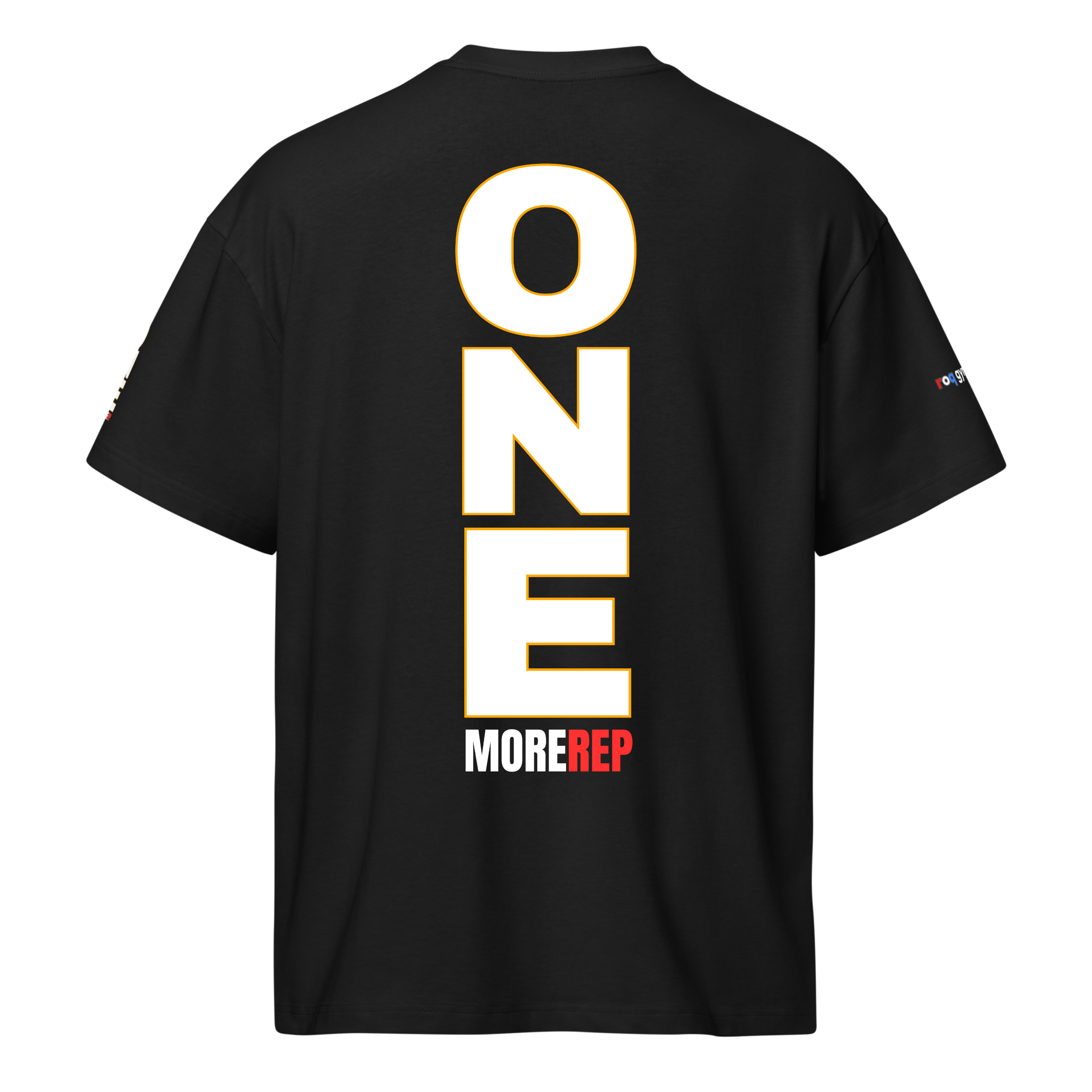 One More Rep - Oversized T-Shirt - Black