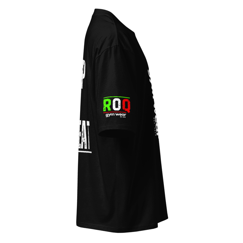 Eat Sleep Lift Repeat - Oversized T-Shirt - Black