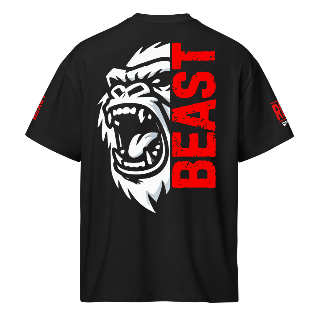 Beast - Oversized T-Shirt - Black